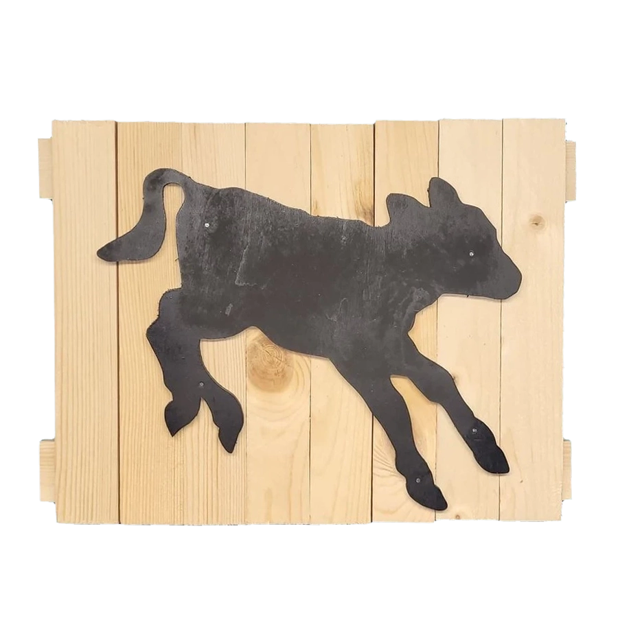 Jumping Calf 10x13"