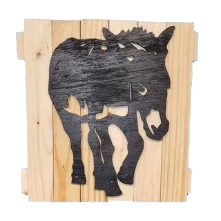Donkey 10x10"