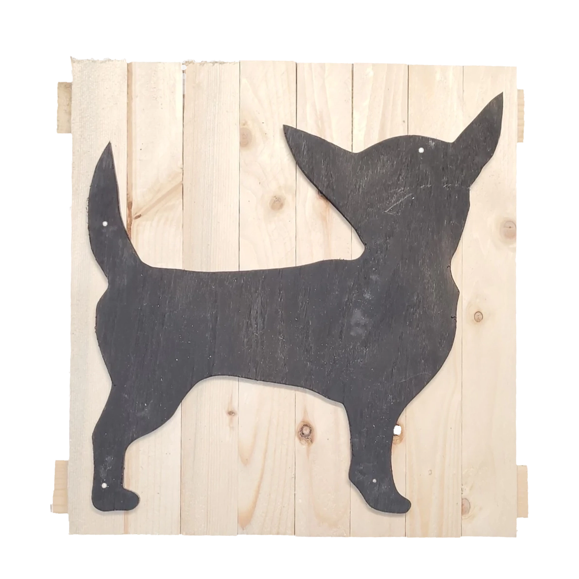 Chihuahua silhouette 13x13