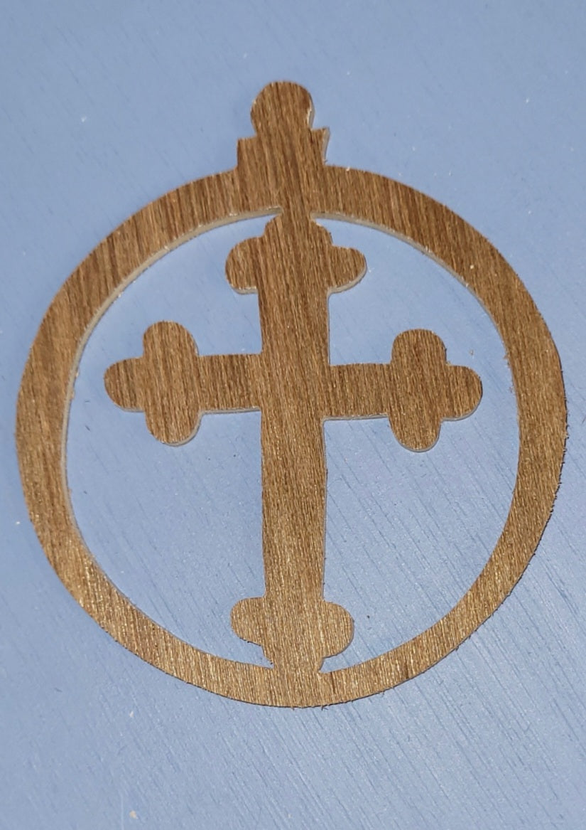 Cross ornament