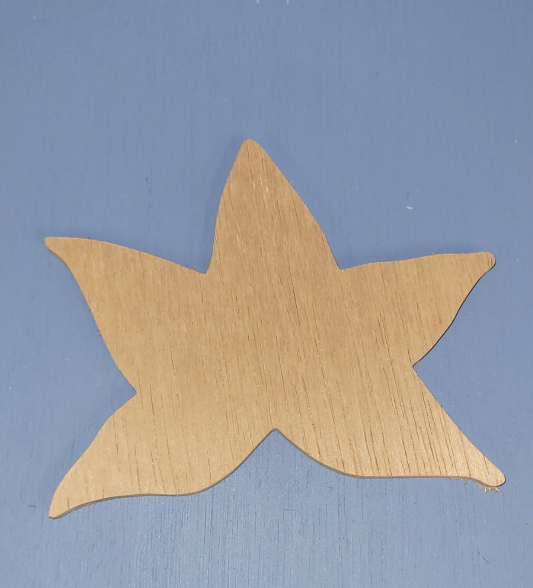 Gum leaf ornament