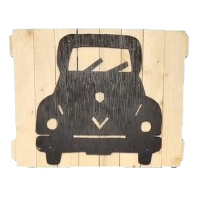 Truck front 10x13"
