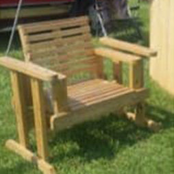 2ft Treated Single Glider