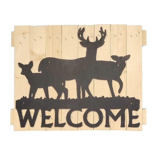 Welcome Deer  10x13"