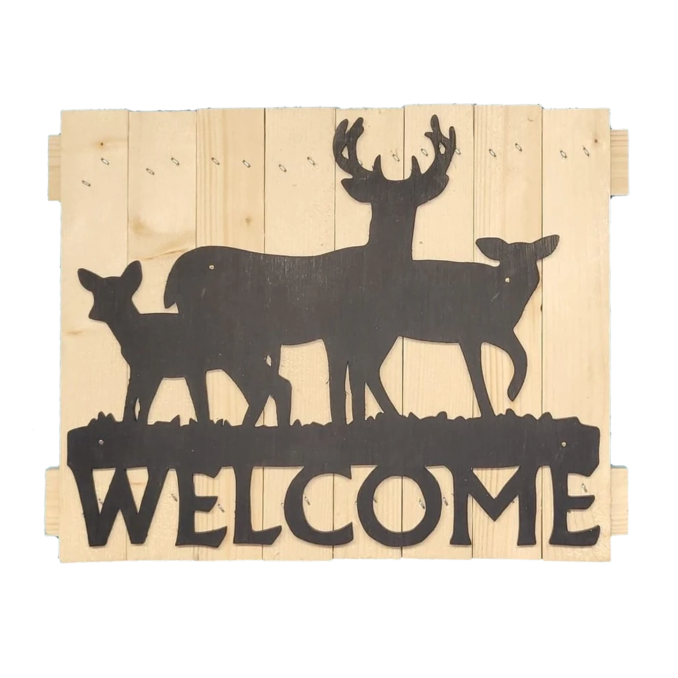 Welcome Deer  10x13"