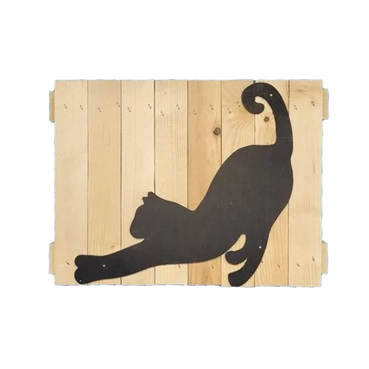 Stretching Cat  10x13"