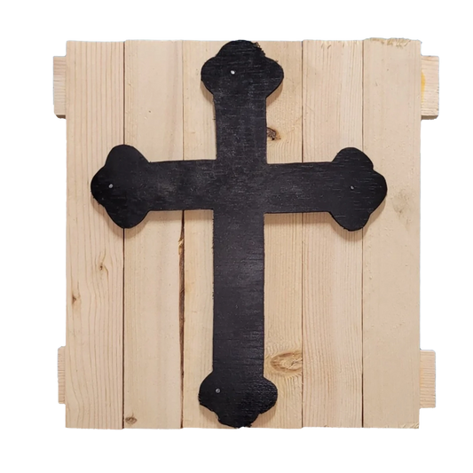 Lobed cross 10x10