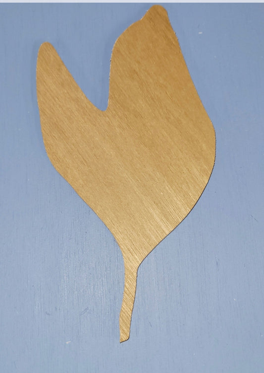 Sassafrass mitten leaf ornament