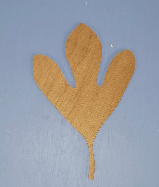 Sassafrass leaf( palm) ornament